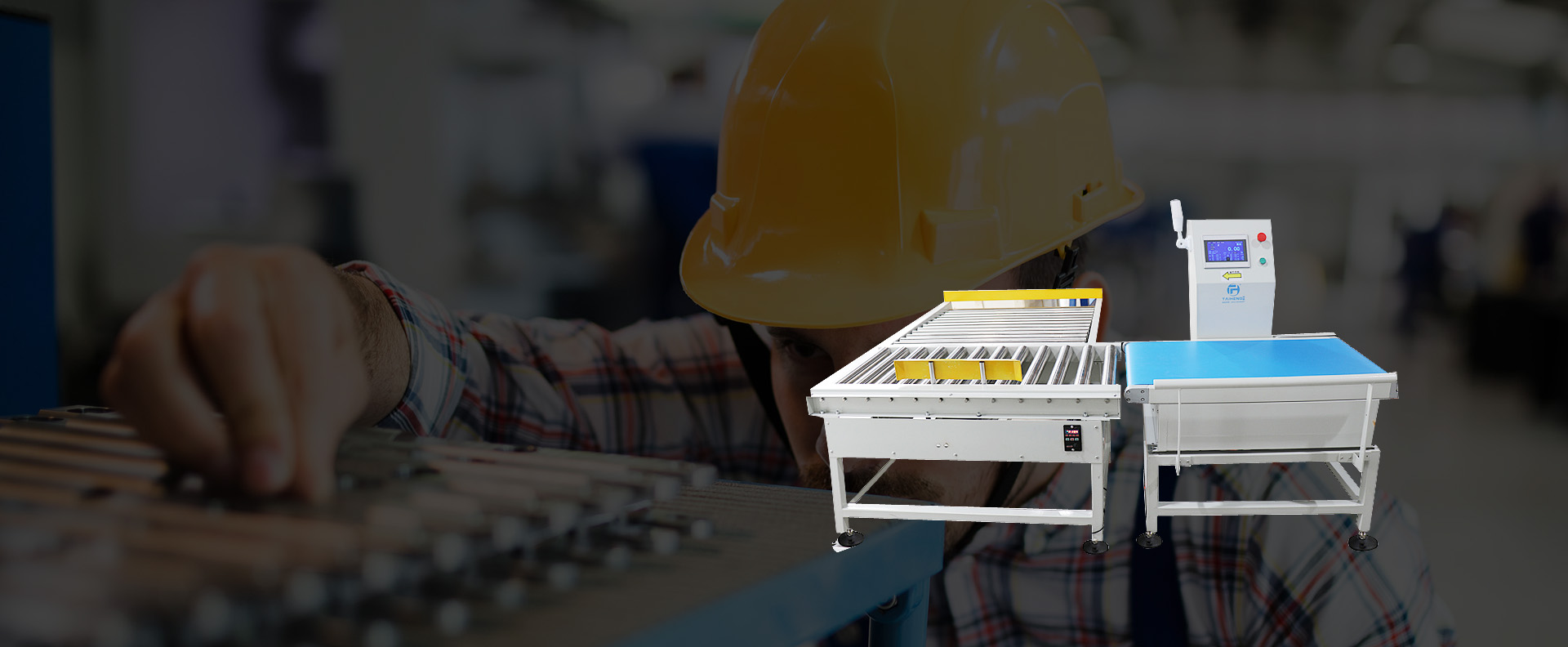 In-line checkweigher